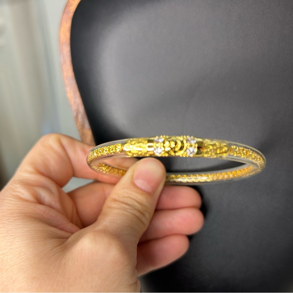 All Weather Bangles - Yellow Rose